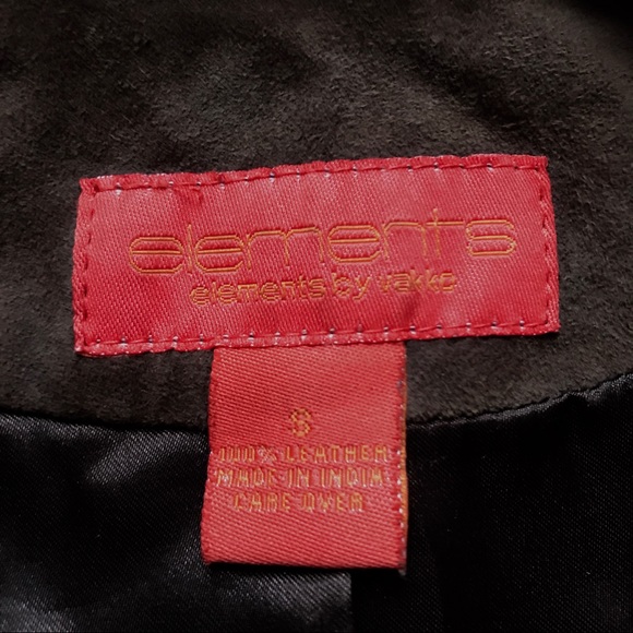 Elements by Vakko Brown suede blazer. - Picture 6 of 9